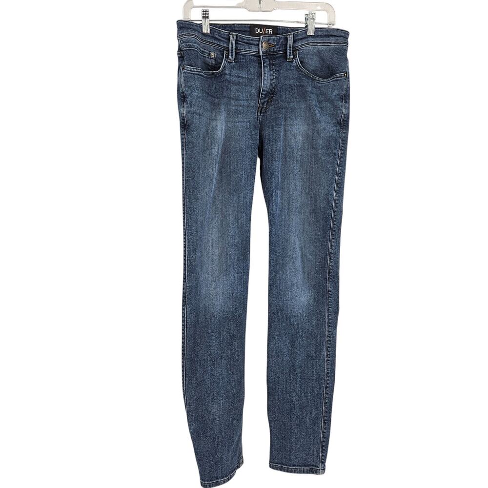 DUER Men's Classic Straight Jeans - Indigo